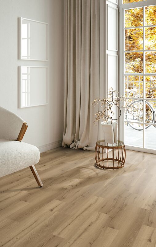 CLEOS HDF-Vinyl Eiche Patagonia XL-Breitdiele