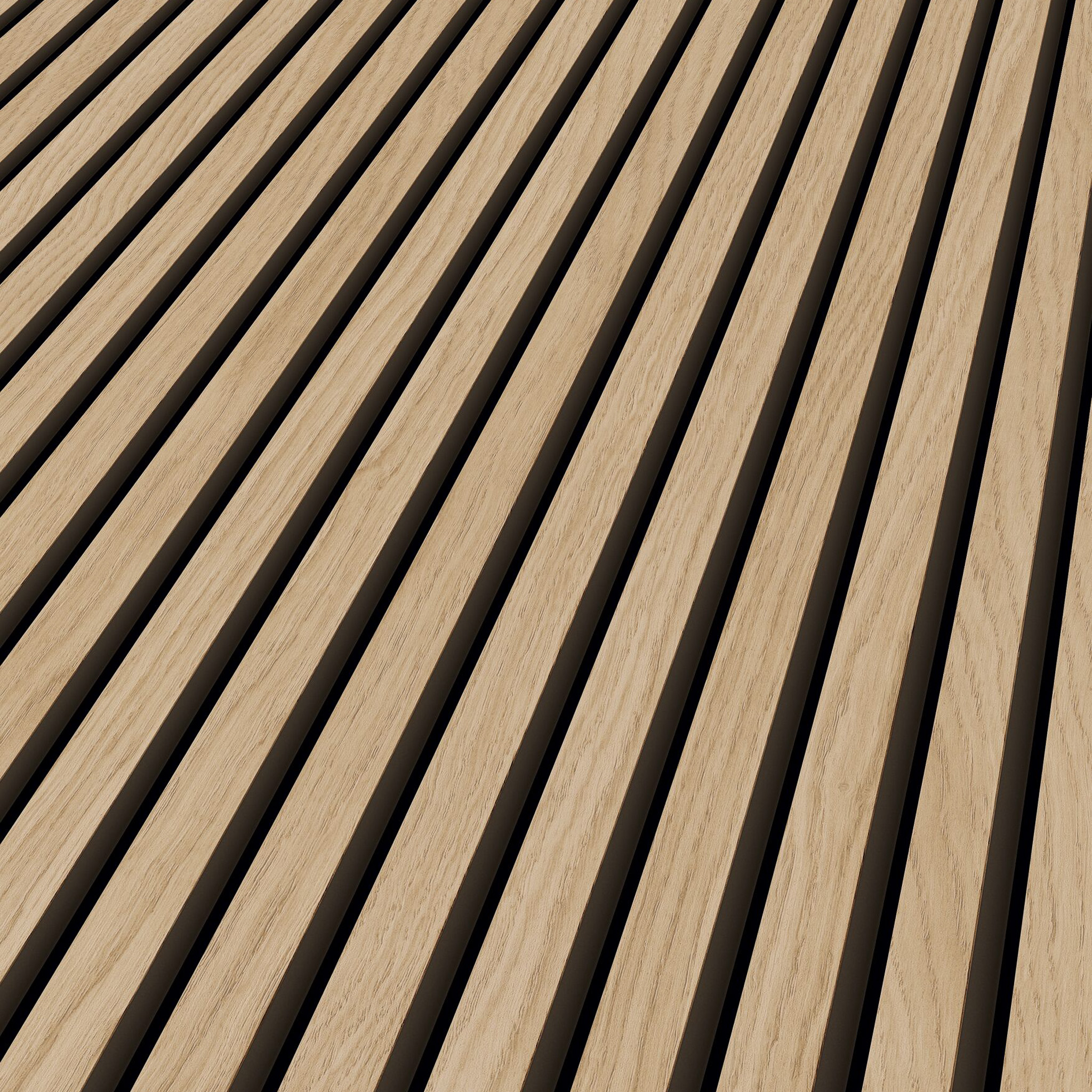 ter Hürne Akustikpaneel Eiche Wolga 1-seitig 2400 mm