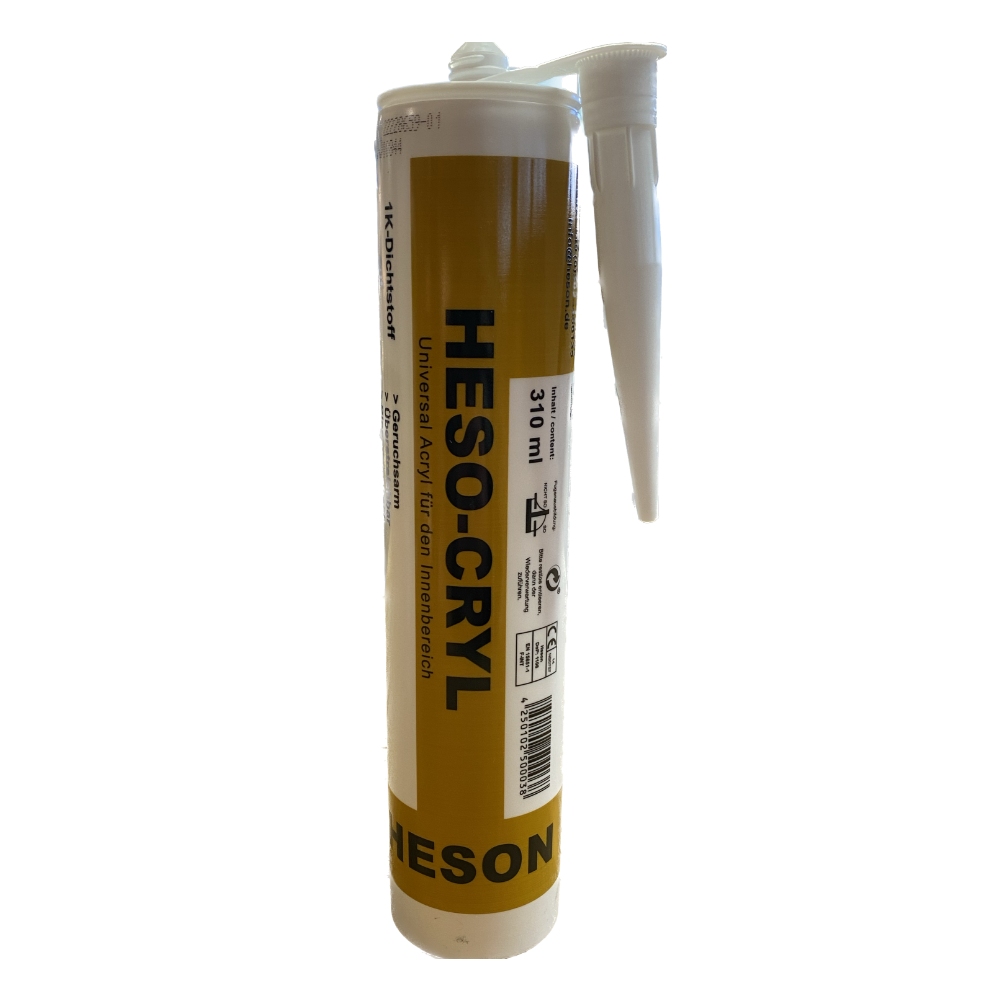 HESON Hesocryl Premium 1K Acryldichtmasse Premiumweiß