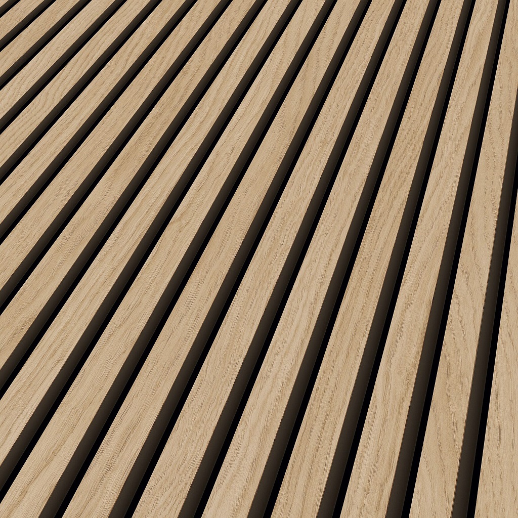 ter Hürne Akustikpaneel Eiche Wolga 1-seitig 2400 mm