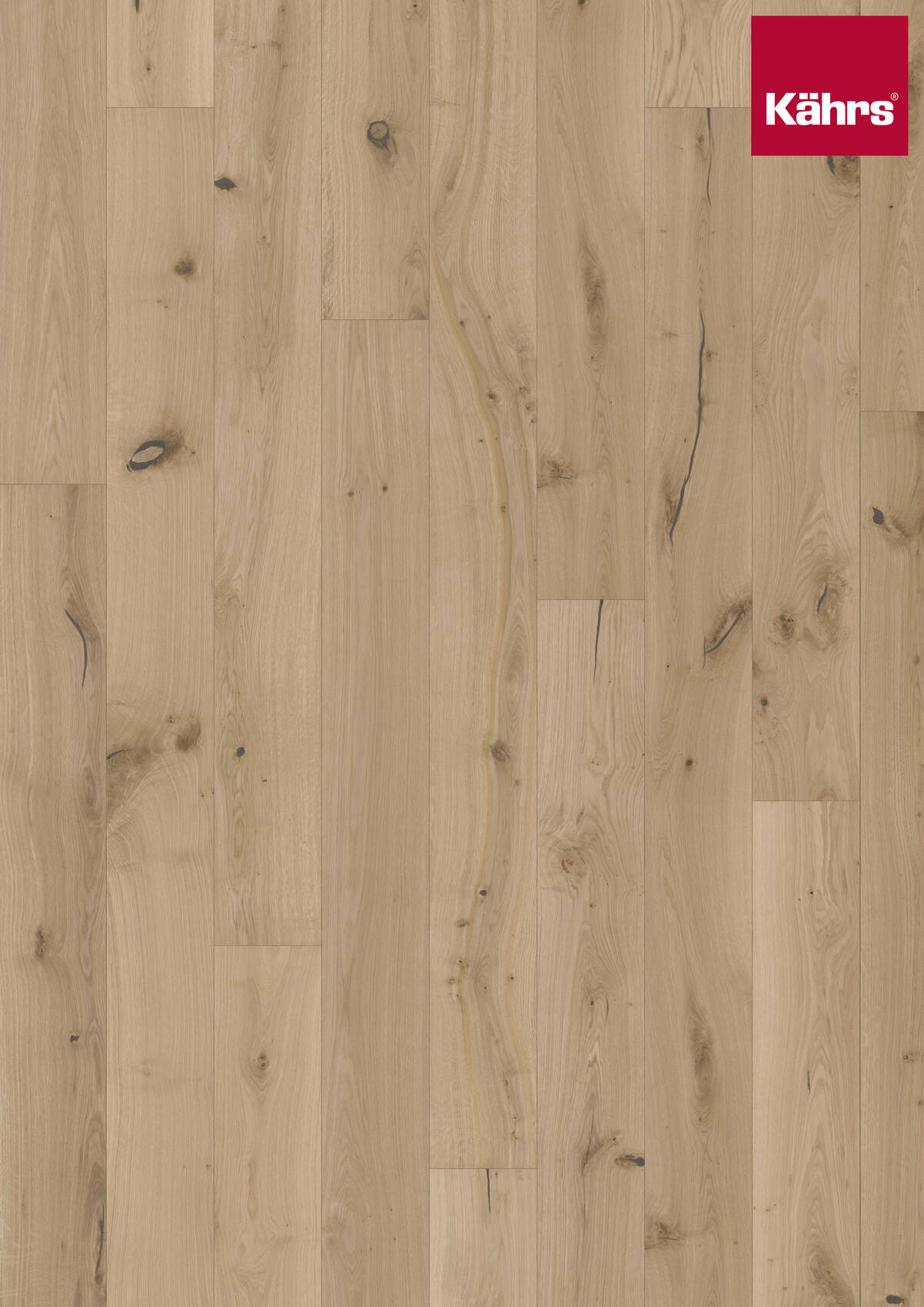 13 mm CLEOS Eiche Gotland, Alpin, natur Rohholz geölt