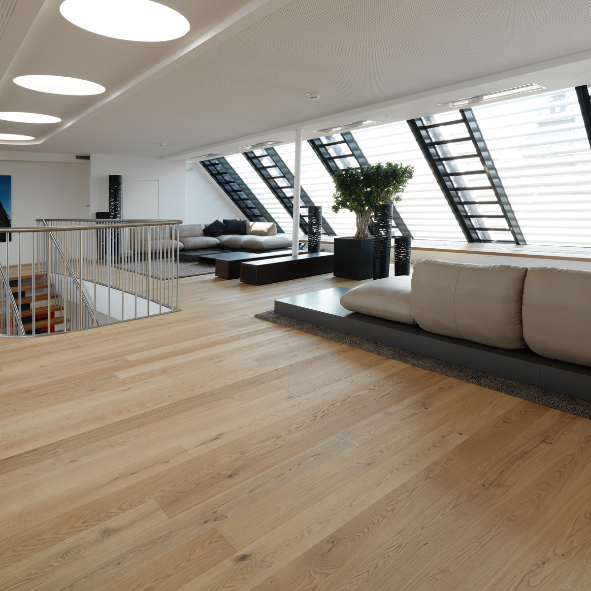 Admonter Click-Parkett Eiche stone naturelle